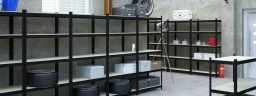 Стеллаж Бюджет КМ 180х90х40 Меткас, 175 кг/полку, 5 полок, МДФ, крашенный, металлический