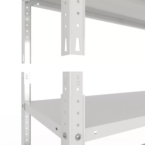 Стеллаж Кронос КС 1800х1000х400 Меткас, 100 кг на полку, 5 полок, крашенный, металлический